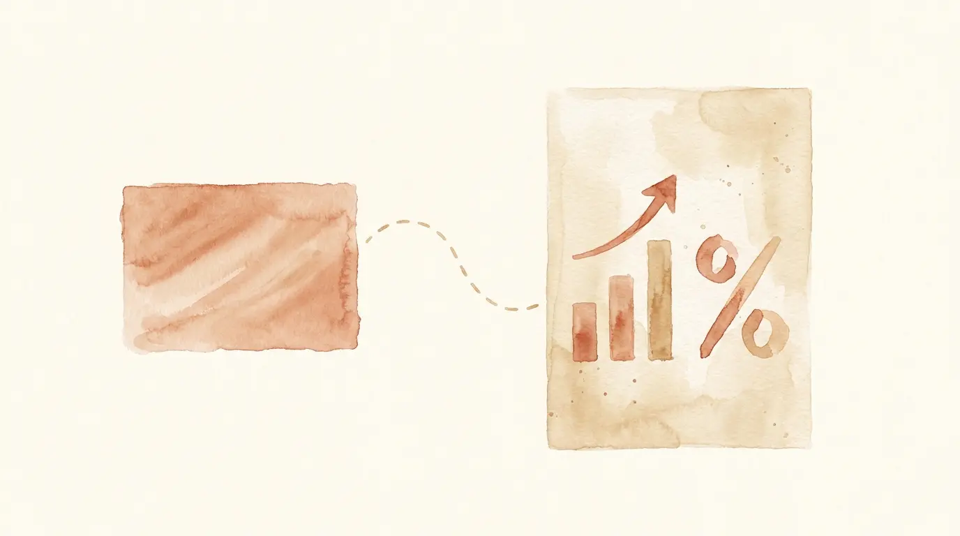 A testimonial becomes a case study with metrics